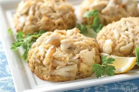 Freezing Crab Cakes .